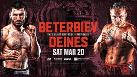 Hình ảnh quảng bá trận Beterbiev vs Deines