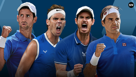 Andy Murray (thứ 2 từ trái sang)