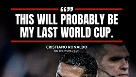 Nhiều khả năng, đây sẽ là kỳ World Cup cuối cùng của Ronaldo