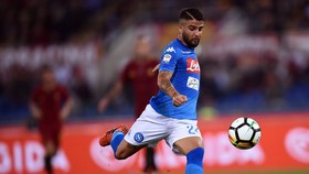 Lorenzo Insigne ghi bàn quyết định cho Napoli ở phút 20. Ảnh: Getty Images.