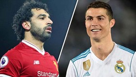 Mo Salah và Ronaldo
