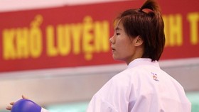 Nguyễn Thị Ngoan đã không có chiếc huy chương ở giải quốc tế đầu năm 2018. Nguồn: karatedoVN