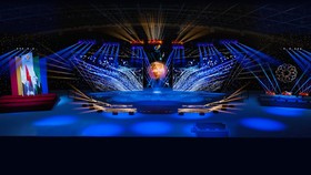 Phối cảnh sân khấu của Lễ bế mạc SEA Games 31. Ảnh: BTC