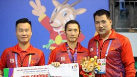 Tay vợt Nguyễn Tiến Minh sẽ không tham gia đội tuyển cầu lông Việt Nam từ sau SEA Games 31. Ảnh: CLVN
