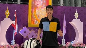 Lê Đức Phát đã lên đường đi châu Âu thi đấu. Ảnh: Đ.P