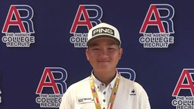 VĐV golf Nguyễn Anh Minh vừa vô địch giải tại Thái Lan. Ảnh: BTC