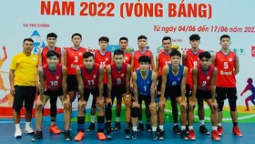 Đội nam Sanna Khánh Hòa đã giành quyền vào vòng chung kết giải hạng A 2022 sau lượt đấu cuối. Ảnh: T.THIÊN