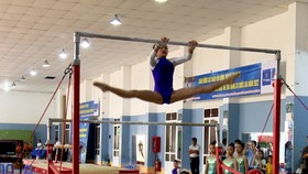 VĐV trẻ của TDDC Cần Thơ tranh tài tại giải vô địch trẻ và nhóm tuổi trẻ toàn quốc 2022. TDDC Cần Thơ mới hình thành cách đây 5 năm nhưng đã có lứa VĐV ra tranh tài. Ảnh: NGUYỄN MINH.BCT