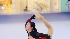 VĐV trượt băng trẻ của Việt Nam sẽ được thử sức ở các lượt giải thanh, thiếu niên trẻ thế giới 2022. Ảnh: B.K.HÀ