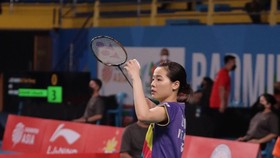 Thuỳ Linh đã có chiến thắng ấn tượng ở vòng 1 giải vô địch thế giới 2022. Ảnh: T.LINH