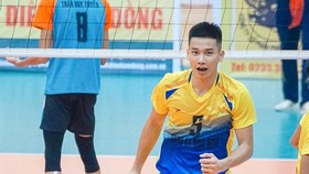 Nguyễn Văn Quốc Duy được chờ đợi tỏa sáng tại giải bóng chuyền ở Long An. Ảnh: T.THẢO