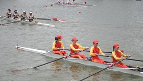 Đua thuyền rowing đã bị loại khỏi chương trình thi đấu chính thức của SEA Games 32-2023 năm sau. Ảnh: T.N