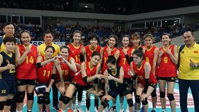 Bóng chuyền nữ Việt Nam đang thi đấu khởi sắc thời gian qua và các cầu thủ được đánh giá cao về chuyên môn. Ảnh: BCVN