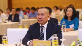 Tân chủ tịch Liên đoàn xe đạp & mô tô thể thao Việt Nam Lê Văn Thắng. Ảnh: LƯỢNG LƯỢNG