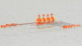 Đội rowing Việt Nam quyết tâm đạt kết quả cao giải vô địch châu Á 2022. Ảnh: THẢO PHẠM