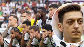 Tuyển Đức bị người Qatar khơi lại scandal Mesut Ozil
