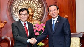 HCMC, Singapore promote cooperation for sustainable development