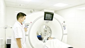 Modern medical equipment in Vietnam National Cancer Hospital helps to improve disease treatment quality