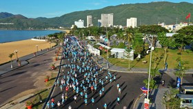 Giải Marathon Quy Nhơn 2020 đặt an toàn đường đua là trên hết. Ảnh: Nhật Anh
