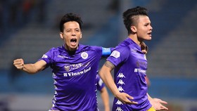 Quang Hải và Văn Quyết, hai mắt xích quan trọng ở giai đoạn tăng tốc của Hà Nội FC