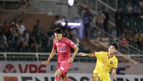 Đỗ Merlo ghi cả 3 bàn thắng cho Sài Gòn FC từ đầu giải đến nay. Ảnh: ANH KHOA