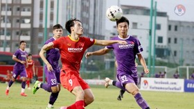 U22 Việt Nam chủ yếu đá tập với đội tuyển Việt Nam từ đầu giai đoạn tập huấn đến nay