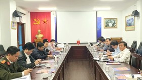 Cuộc họp vào ngày 11-11 giữa đại diện VFF và các đơn vị Công an, An ninh địa phương