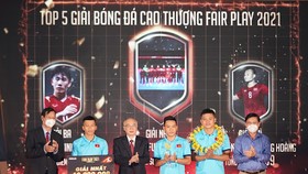 Đội tuyển futsal Việt Nam lần thứ hai giành danh hiệu Fair-Play. Ảnh: DŨNG PHƯƠNG 