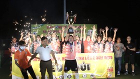 Niềm vui chiến thắng của NNC FC