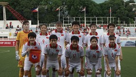 Đội tuyển nữ Việt Nam để thua Myanmar ở trận tranh HCĐ