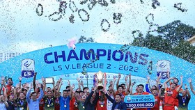 CLB CAND vô địch giải hạng Nhất 2022