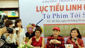 Chinese actor Liu Xiao Ling Tong greets Vietnamese fans