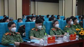 Hội thảo có sự tham gia của đại diện thuộc các đơn vị y tế trong CAND ở khu vực miền Trung – Tây Nguyên