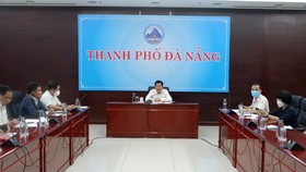 Ông Trần Phước Sơn, Phó Chủ tịch UBND TP Đà Nẵng chủ trì buổi làm việc