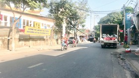 Đường Số 8 (khu phố 1, phường Linh Xuân) đã sạch rác