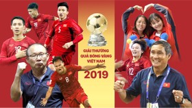Lễ trao giải thưởng sẽ vinh danh nhà cầm quân Park Hang-seo, Mai Đức Chung và các tài năng bóng đá Việt Nam. Infographic: HỮU VI