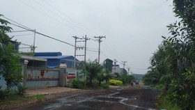 Các nhà xưởng với quy mô lớn được xây dựng trong CCN Phước Tân