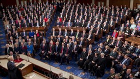 Toàn cảnh một phiên họp tại Thượng viện Mỹ ở Washington DC. Ảnh tư liệu: AFP/TTXVN