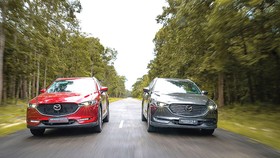 Bộ đôi SUV Mazda CX-5 và Mazda CX-8 về đích ấn tượng