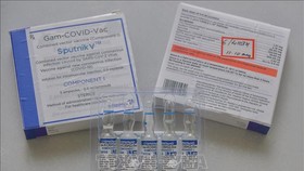 Vaccine Sputnik V ngừa Covid-19 của Nga. Ảnh: AFP/TTXVN