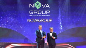 NovaGroup đón nhận giải thưởng “Doanh nghiệp xuất sắc châu Á” 