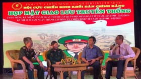 Họp mặt các thế hệ cựu chiến binh Việt Nam Khối Dân - Chính - Đảng TPHCM
