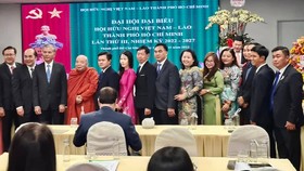Ban Chấp hành Hội Hữu nghị Việt Nam - Lào TPHCM nhiệm kỳ 2022-2027 ra mắt đại hội