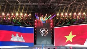 Buổi lễ bế mạc SEA Games 31 đã diễn ra ngắn gọn nhưng đánh dấu một kỳ đại hội thành công rực rỡ. Ảnh: DŨNG PHƯƠNG