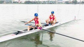 Hoàng Văn Đạt và Võ Đình Phong góp sức vào 2 tấm HCV của đội tuyển rowing TP