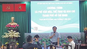 PGĐ Sở VH-TT TPHCM Mai Bá Hùng chia sẻ thông tin về các hoạt động thể thao trong thời gian tới