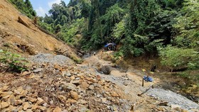 Quảng Nam đánh sập 75 hầm vàng tại Vườn Quốc gia Sông Thanh