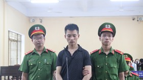 Bị cáo Trần Văn Viên tại phiên tòa