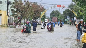 Dự báo bão số 5 sẽ gây mưa lớn, lũ lụt nhiều địa phương của tỉnh Quảng Nam. Ảnh: NGUYỄN CƯỜNG