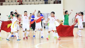 Đội tuyển futsal Việt Nam gặp Brazil tại vòng bảng World Cup 2021. Ảnh: FIFA